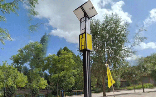 伊州智慧路灯安装