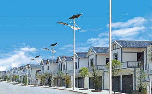 伊州太阳能路灯配置与在乡村道路照明中的应用